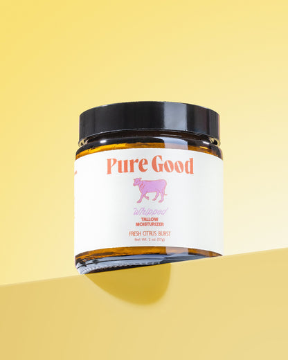 Fresh Citrus Burst Whipped Tallow - Hydration and Vitamin C