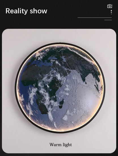 Dlight Decor Planet Mural Wall Light for Interiors